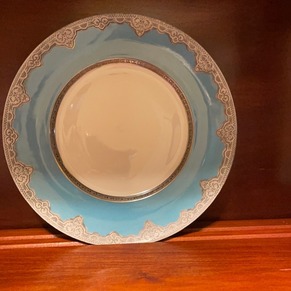 A Lanternier & Co Limoges Grande Dinner Plate